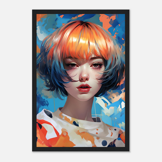 Blue-Orange Girl